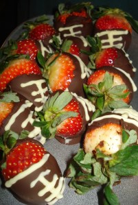 Football Strawberries