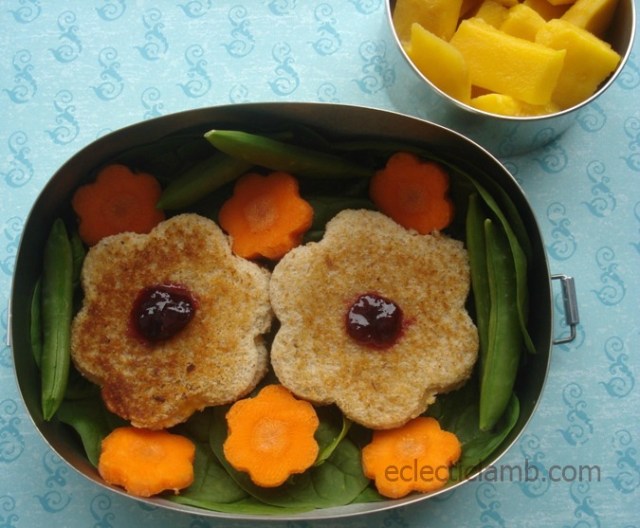 Grilled Cheese Sandwich Bento