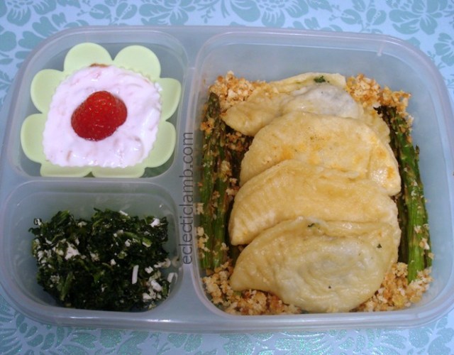 Leftover Pierogi Lunch