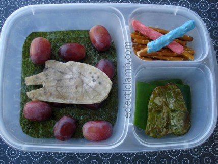 Millennium Falcon in Asteroid Field