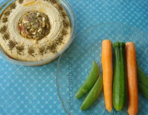 Hummus and Vegetables