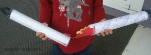 Paper Towel Tube Rockets