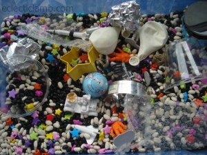 Space Themed Sensory Box