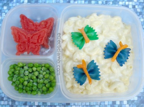 Butterfly Mac and Cheese Lunch