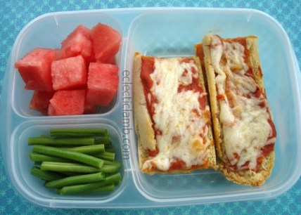 French Bread Pizza Lunch