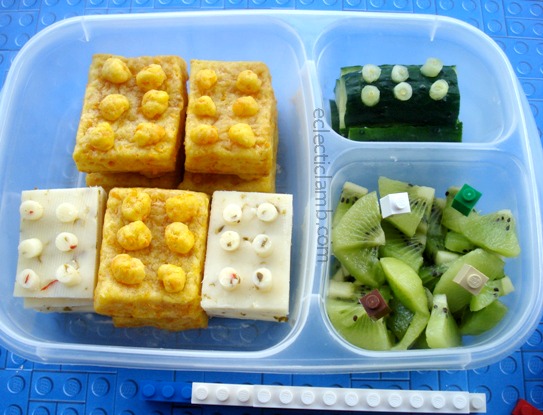 Lego Cheese and Bricks Lunch