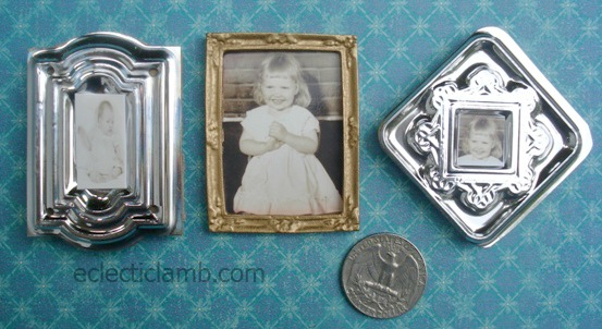 Miniature Photos in Frames