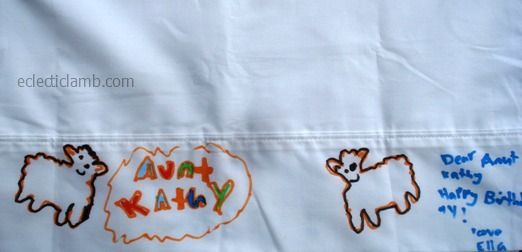 Birthday Pillow Case