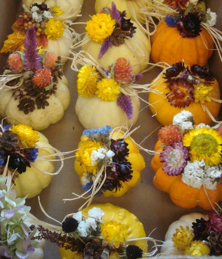 Decorated Gourds