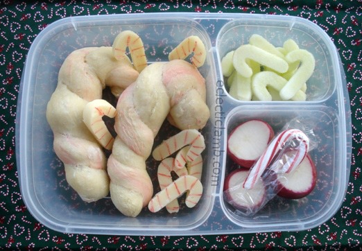 Candy Cane Themed Lunch