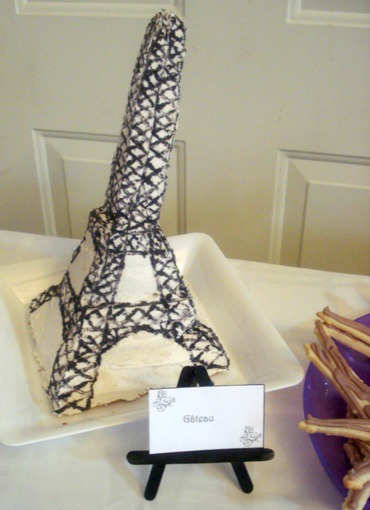 Eiffel Tower Cake