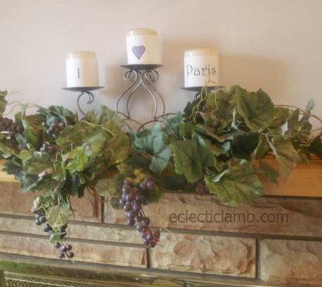 I Heart Paris Candles