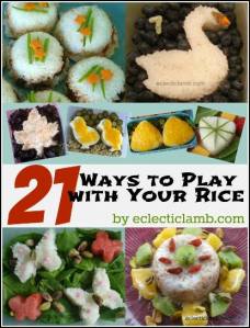21 Ways to Play with Your Rice | Eclectic Lamb