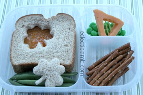 Shamrock Sandwich with Cheese Harp