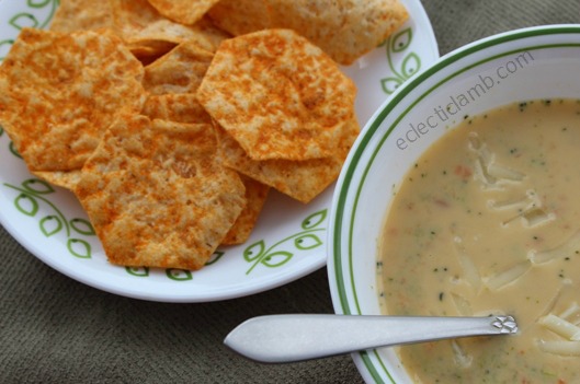 Vans Nacho Nacho Man Chips with Soup