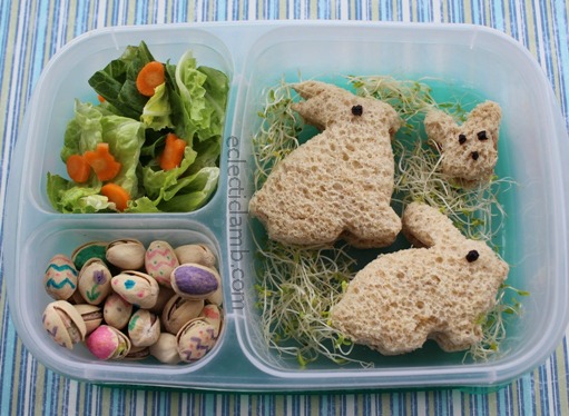 Bunny Sandwiches Bento