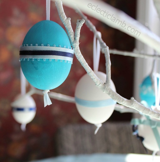 Dk and Lt ribbon egg