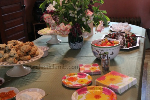 Pretty Table Tea Food