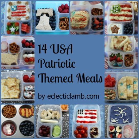 14 Patriotic Meals Collage