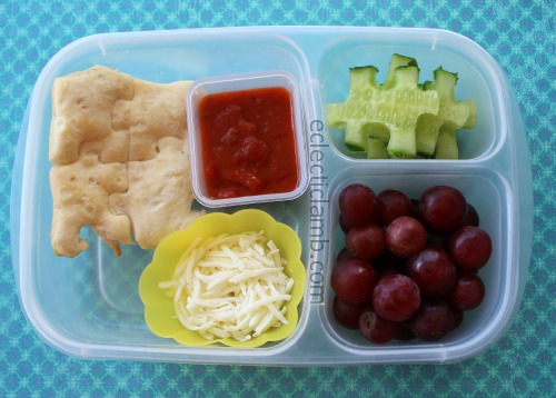 Puzzle Make own Pizza lunch