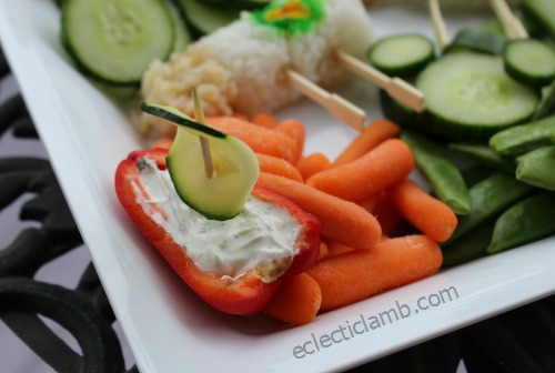 Train Dragon Dinner Veggie Tray