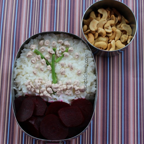 Fall leaves and beets