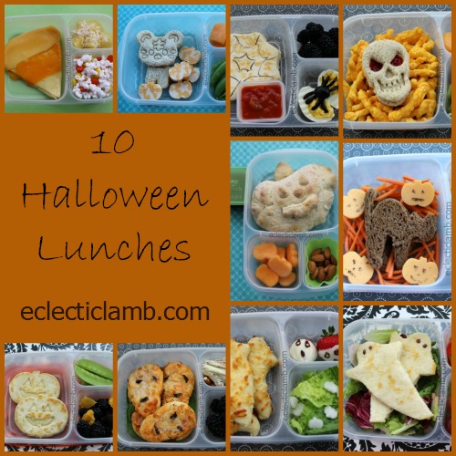 10 Halloween Lunches Collage