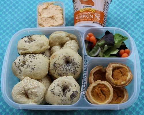 Pumpkin themed lunch