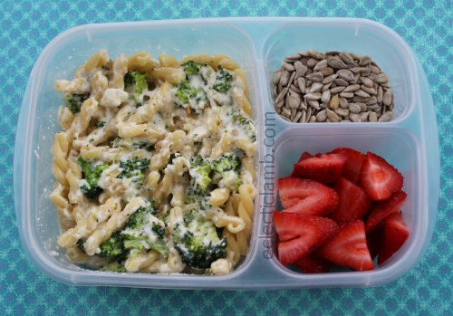 Broccoli Cheese Pasta Lunch