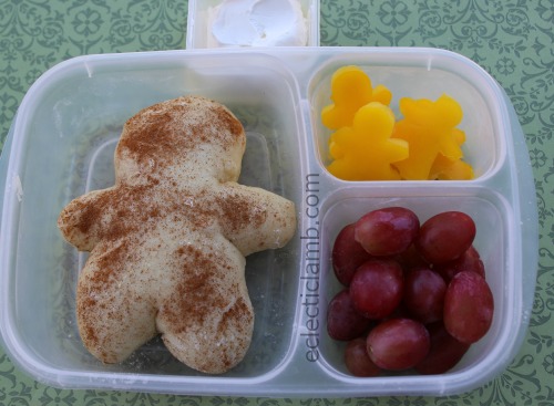 Gingerbread Man Bread Lunch