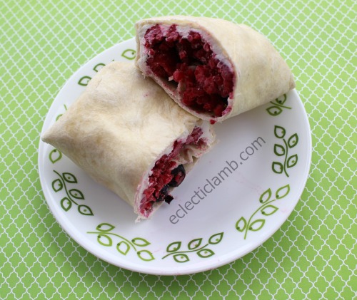 Cream Cheese Berries Tortilla
