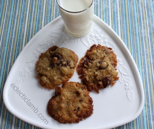 Pecan Cookies and Milk