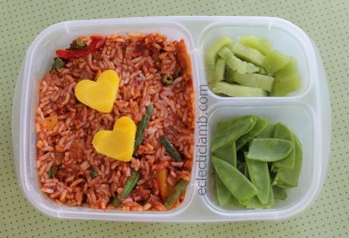 Rice with Mole Sauce