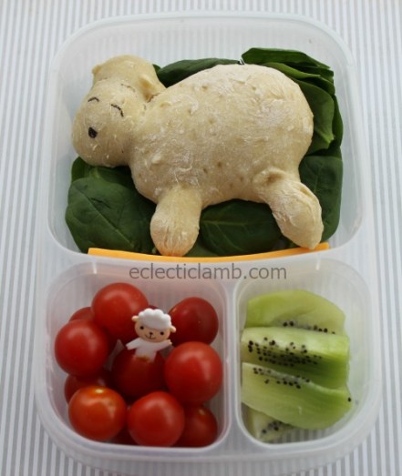 Sheep bread lunch