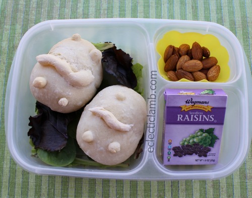 Easter Egg Shaped Stuffed Bread