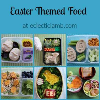 Easter Food Collage