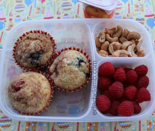 Fruit Muffin Lunch
