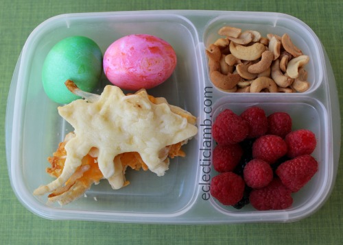 Cheesy Naan Dinosaurs