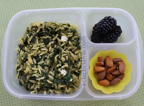 Orzo Spinach