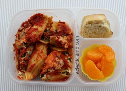 Stuffed Shells Artichoke Spinach Feta