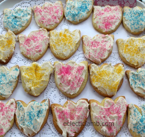 Tulip Frosted Sugar Cookies