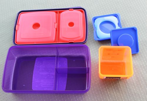 Fit and Fresh Cool It and Dip N Dunk Containers Inside