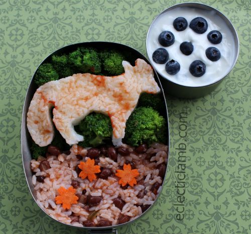 Fox Onigiri Bento