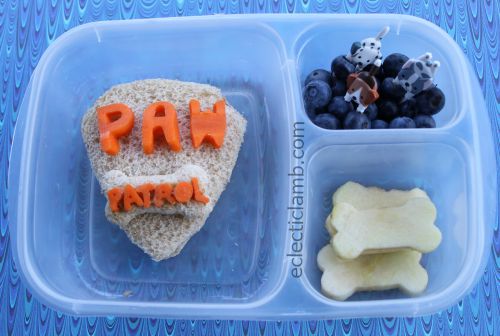 Paw Patrol Sandwich Lunch