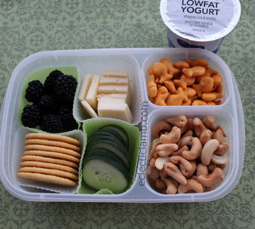 Snack Lunch with Yogurt