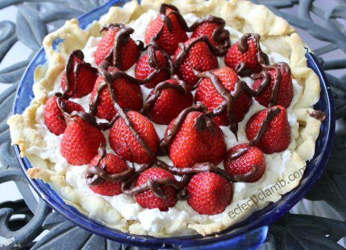 Strawberry Cream Pie