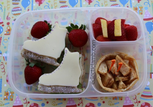 Ice Skate bento lunch