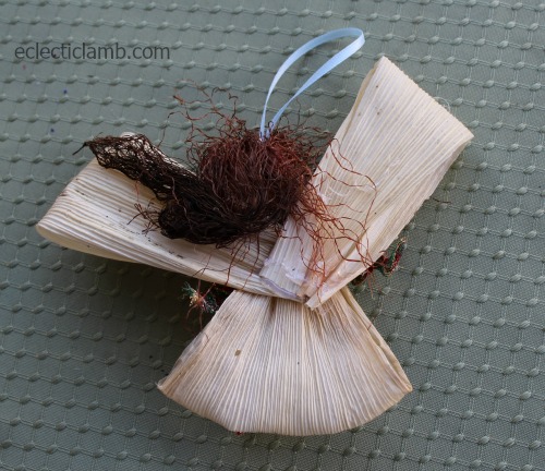 Corn Husk Angel Back Wings