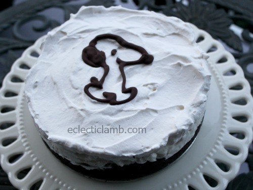 Snoopy Ice Cream Cake