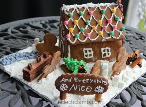 And Everything Nice Gingerbread House
